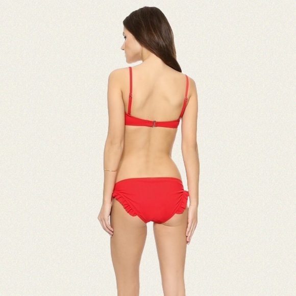 |NWOT| Chloe Sevigny x Opening Ceremony Chandler Ruffle Two Piece Swimsuit - Picture 2 of 8